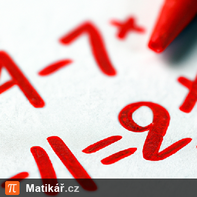 Matematická úloha – Sčítání a odčítání čísel