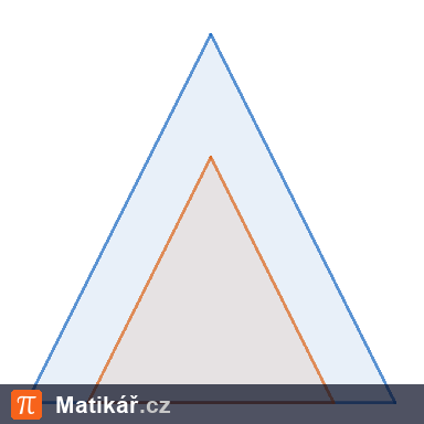 Matematická úloha – Rovnoramenné trojúhelníky